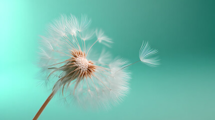 Fototapeta premium dandelion seed head