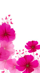 pink flower background