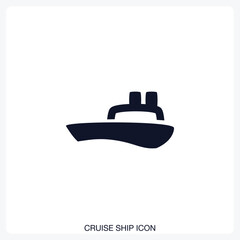 Cruise Ship Icon