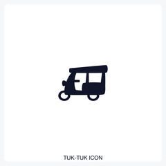 Fototapeta premium Tuk-Tuk Icon