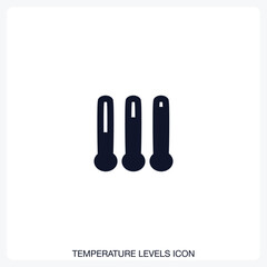 Temperature Levels Icon