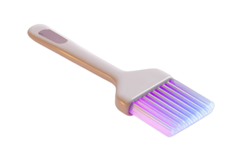 3D rendering of a pastry brush