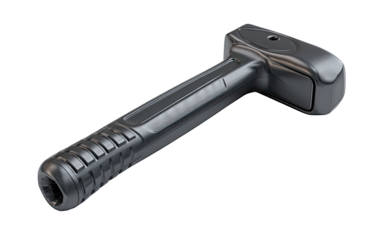 3D model of a metallic tool