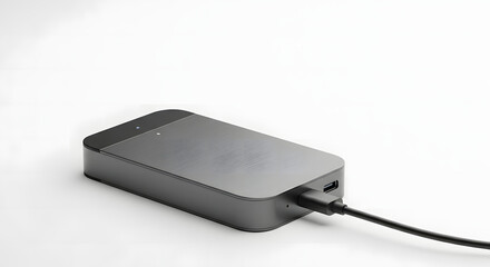 Compact Power Bank Sleek Design, Portable Charging
