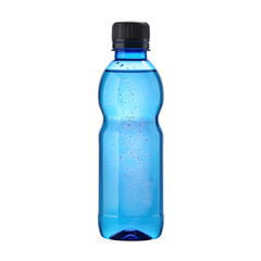 Naklejka premium Water bottle sports, isolated white and transparent background