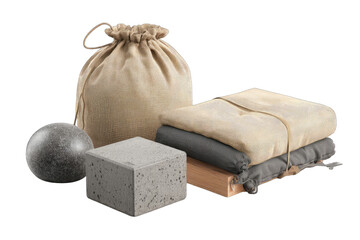 Natural fiber and stone products
