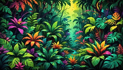 abstract floral background