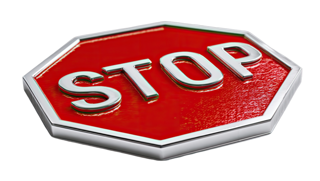 3D Stop Sign (1) - Powered by Adobe