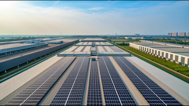 Solar panel rooftop climate change policy action for renewable energy technology and sustainable development in urban cityscape environment