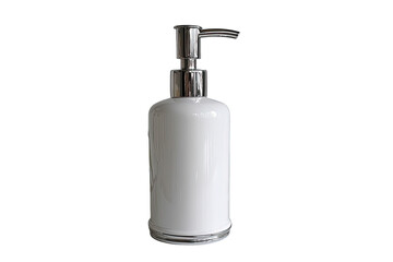 Fototapeta premium White ceramic soap dispenser