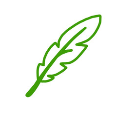 【Lifestyle Icons – Transport】「羽根アイコン / Feather Icon」	