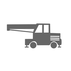 Crane Truck Icon／クレーン車のアイコン	