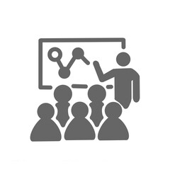 「プレゼンテーション・講義・研修のピクトグラム / Presentation, Lecture, and Training Pictogram」	