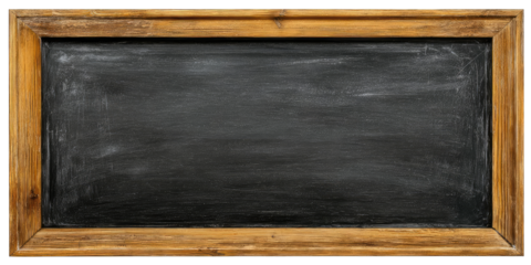 Aged wooden-framed chalkboard (1)
