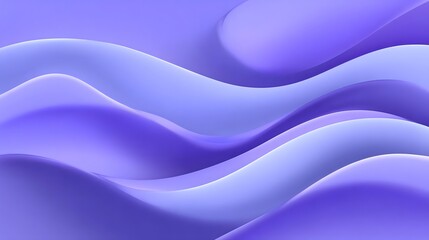 Elegant abstract waves in shades of purple.