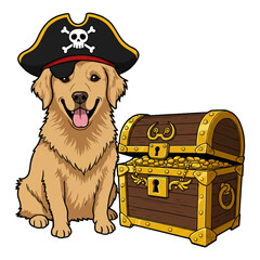 Funny Cartoon Dogs Collection | Vector-Style PNGs on White Background