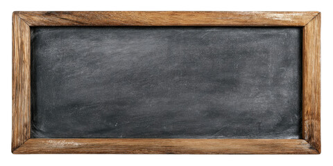 Aged wooden framed chalkboard
