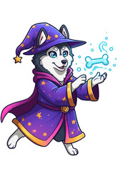 Funny Cartoon Dogs Collection | Vector-Style PNGs on White Background