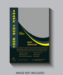 gym traning start design  template 