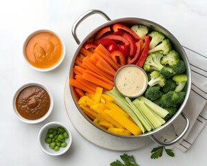  fresh vegetable on white background