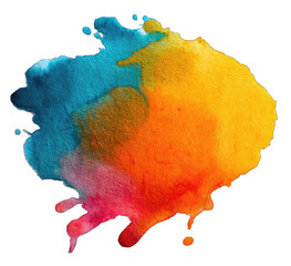 Abstract watercolor splatter (1)