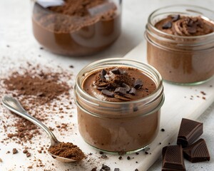 chocolate mousse dessert