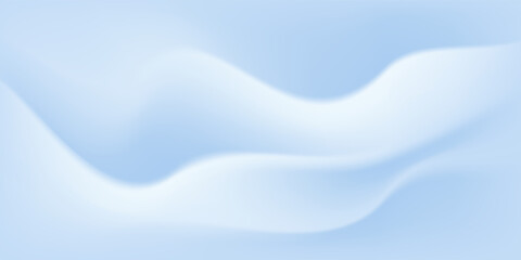 Blue studio room. Limbo light background. Abstract 3d backdrop for product presentation. Minimal wall scene. Showcase, promotion display. Vector stage mockup illustration