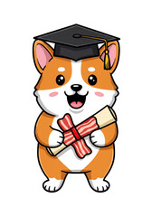 Funny Cartoon Dogs Collection | Vector-Style PNGs on White Background