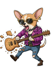 Funny Cartoon Dogs Collection | Vector-Style PNGs on White Background