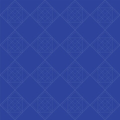 vector two-color seamless geometric pattern
