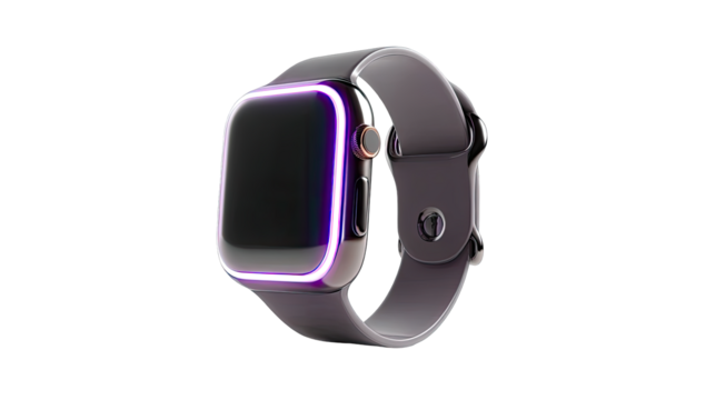 A stylish digital watch