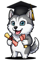 Funny Cartoon Dogs Collection | Vector-Style PNGs on White Background