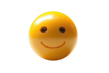 Fototapeta premium A 3D rendered smiley face