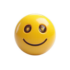 3D Yellow Smiley Face