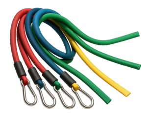 Resistance bands with varying tension