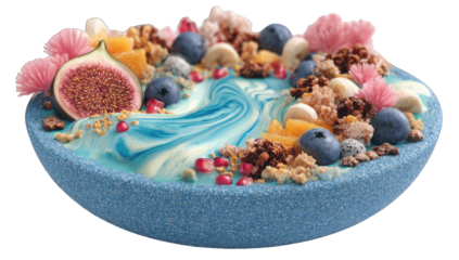 Colorful bowl of healthy breakfast