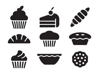 Cute Cake & Dessert Clipart – Vol.7 | Sweet Bakery Graphics