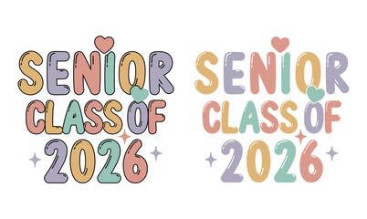 senior class of 2026 t shirt design
