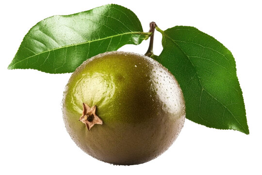 Monk fruit- a natural sweetener with health benefits- isolated on transparent Background