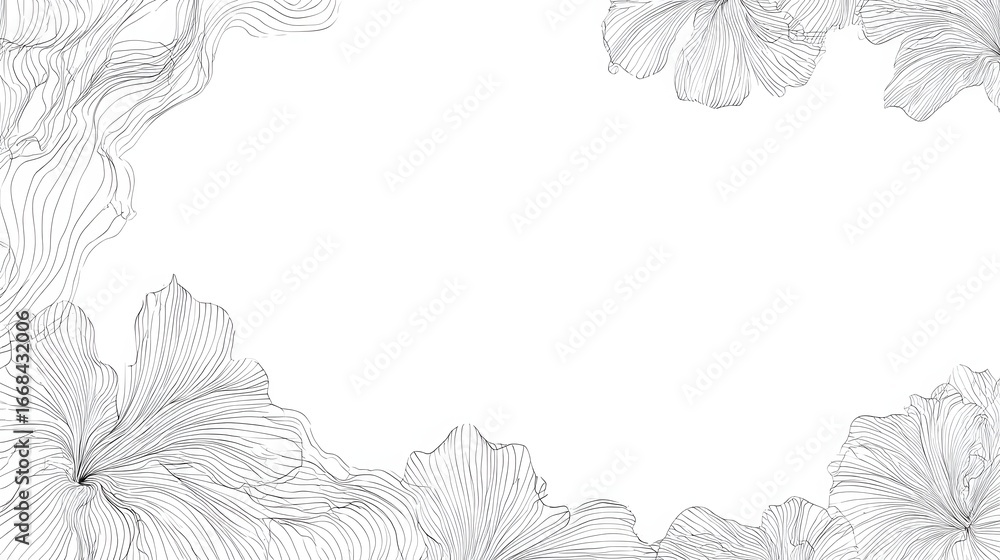 Poster abstract textured white background with minimalistic design and creative pattern for art