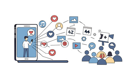 Digital Content Dissemination and Audience Engagement Strategies for Online Platforms
