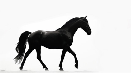 Realistic Horse with Minimal Background and Copy Space
Photorealistic Horse for Commercial Use with Empty Space