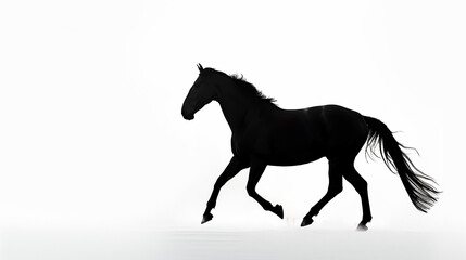Realistic Horse with Minimal Background and Copy Space
Photorealistic Horse for Commercial Use with Empty Space
