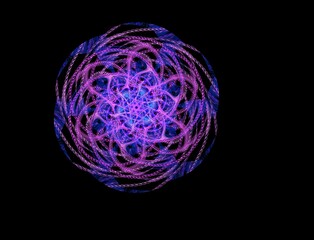 Imaginatory fractal abstract background Image