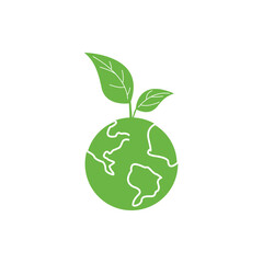 Environment, sustainability, nature, recycling, renewable energy, eco-friendly, forest, wind power, green symbol. Eco-friendly, green technology. Vector