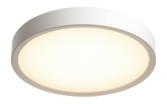 Smart LED ceiling light with app control and adjustable brightness