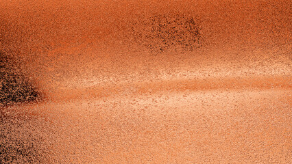 Peach plaster wall texture with soft rough surface and gradient shades, warm abstract background for design, art, and decoration.