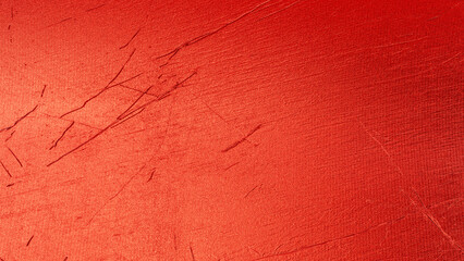Peach plaster wall texture with soft rough surface and gradient shades, warm abstract background for design, art, and decoration.