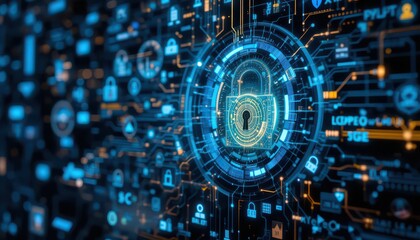 Cyber Security Data Protection Business Privacy concept
