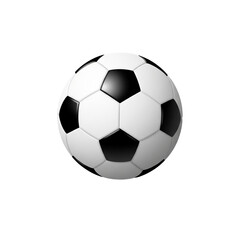 Fototapeta premium Classic Soccer Ball Vector, Black and White Football Illustration